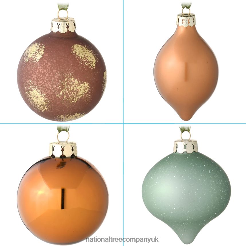 decoration | National Tree Company 20-Piece Christmas Tree Ornament Set Alpine Collection F2L4F586